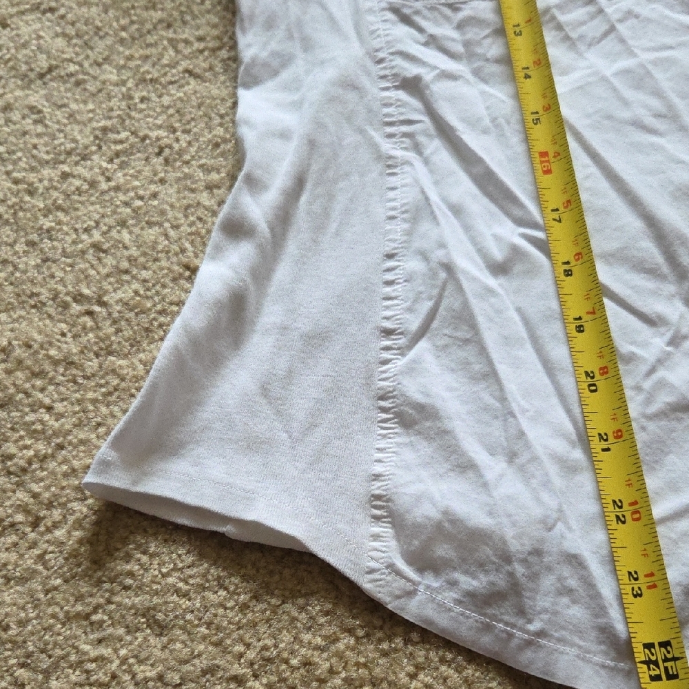 Eileen Fisher Crisp White Blouse Button Down Shirt 100% Organic Cotton Sz XS - Picture 14 of 16